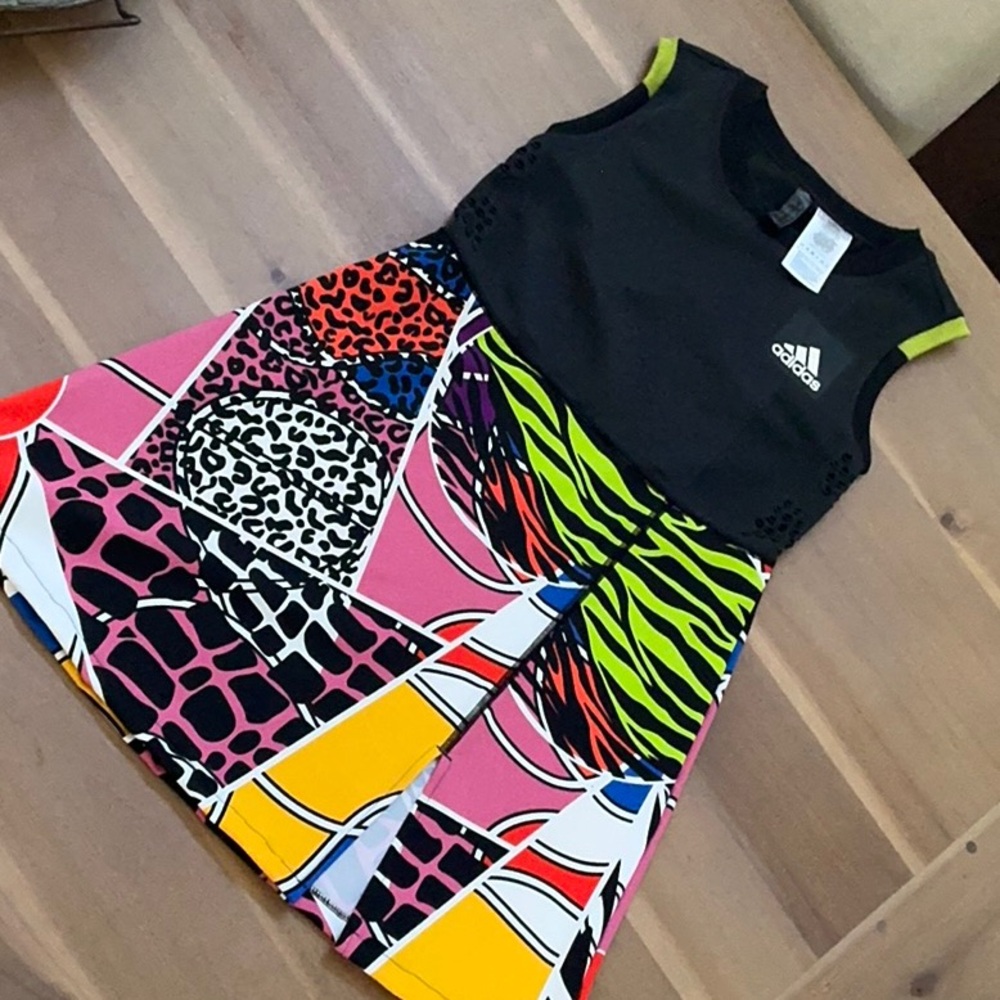 RICH MNISI TENNIS PRIMEKNIT DRESS from ADIDAS